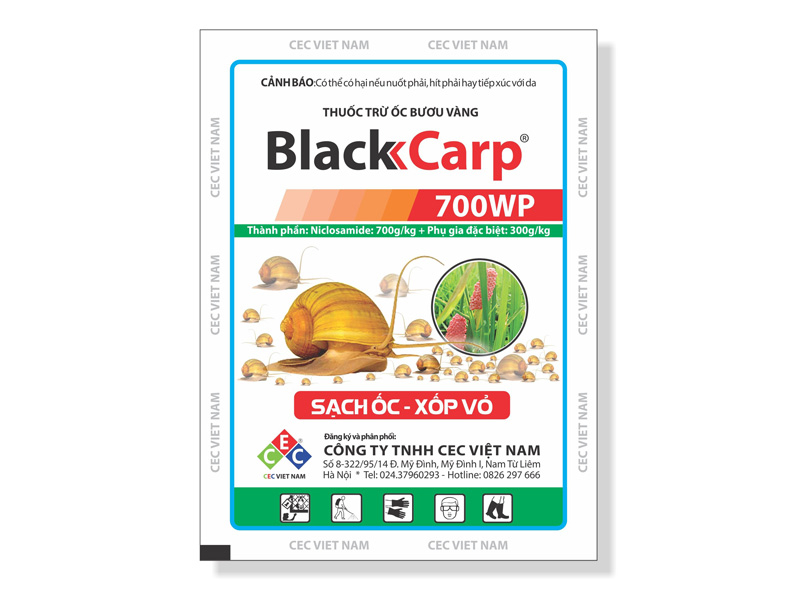 Thuốc trừ ốc BLACK CARP 700 WP thuoc-tru-oc-black-carp-700-wp